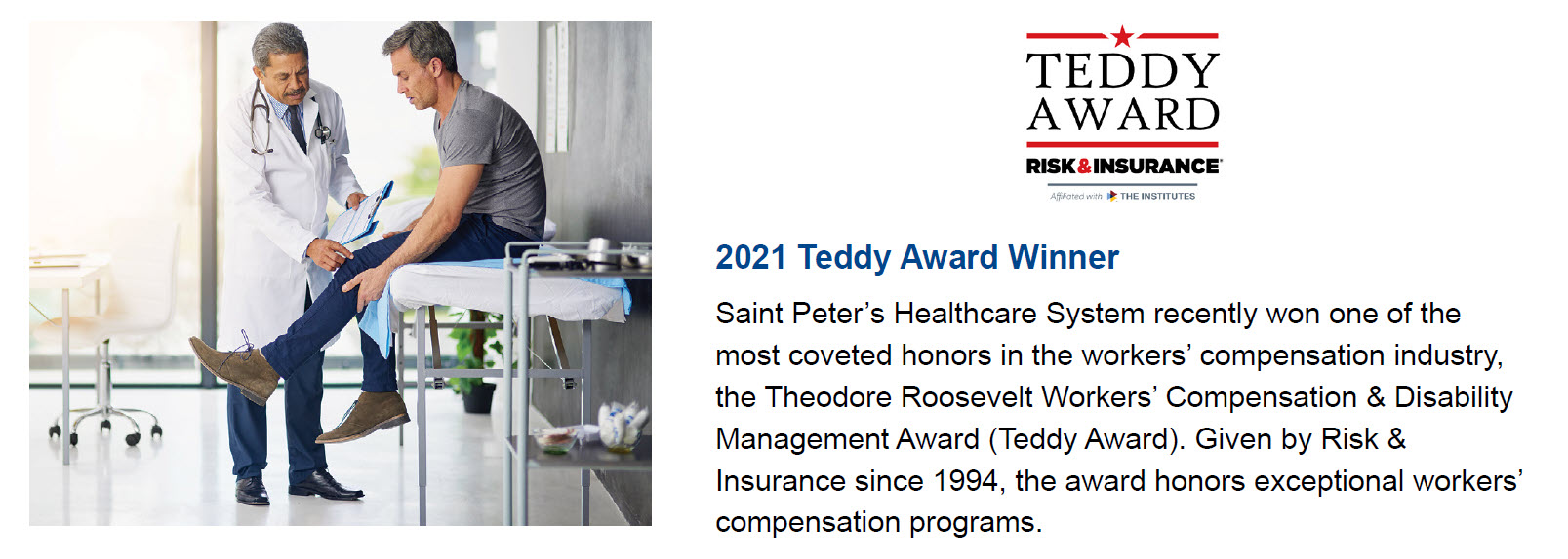 St. Peters Teddy Award 2021